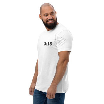 T-Shirt - "Scripture Theme 3:16" - Many Colors & Sizes