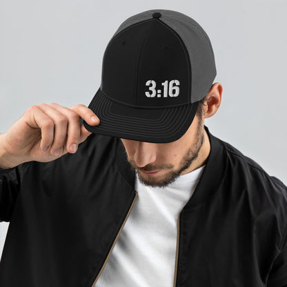 Hat - "3:16 Scripture Theme" - Richardson Snapback - Many Colors