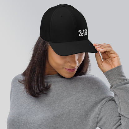 Hat - "3:16 Scripture Theme" - Richardson Snapback - Many Colors