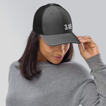 Hat - "3:16 Scripture Theme" - Richardson Snapback - Many Colors