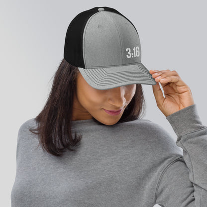 Hat - "3:16 Scripture Theme" - Richardson Snapback - Many Colors