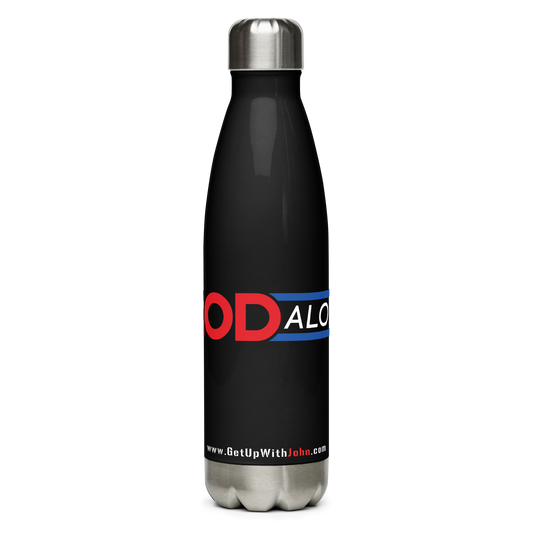 Stainless Steel Water Bottle - "God Alone"