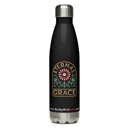 Stainless Steel Water Bottle - "Eternal Grace"