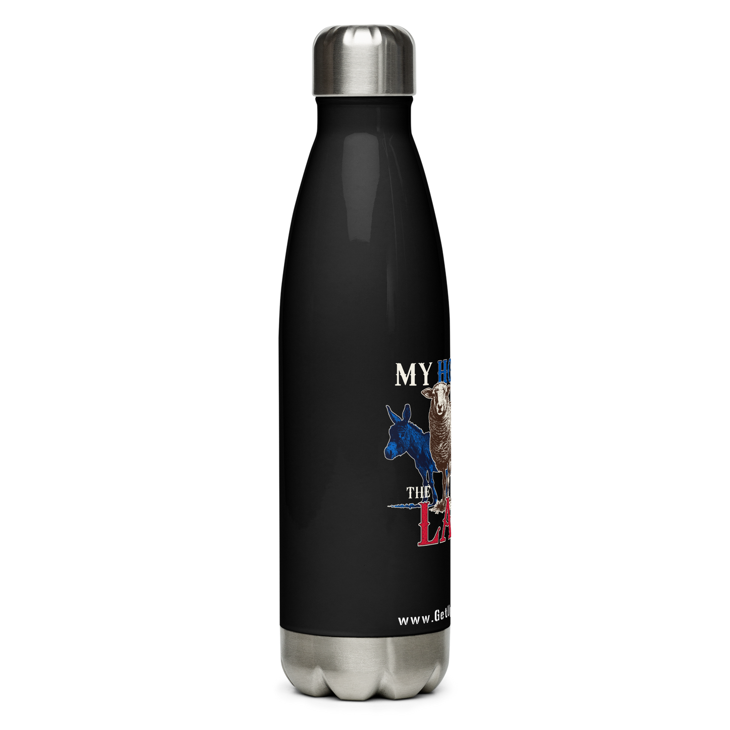 Stainless Steel Water Bottle -  "Hope in the Lamb"