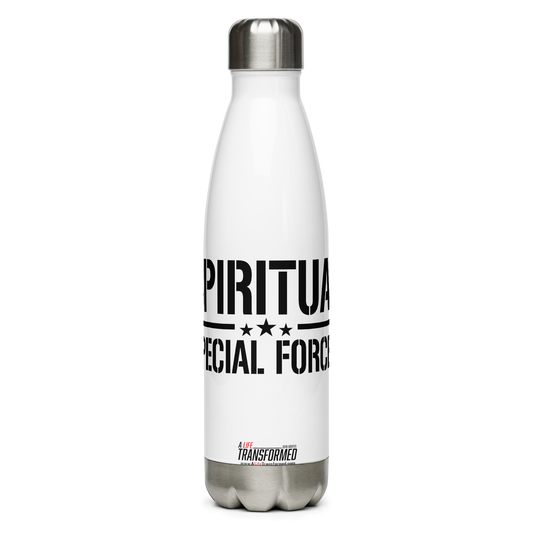 Stainless Water Bottle - "Spiritual Special Forces" - 17 oz