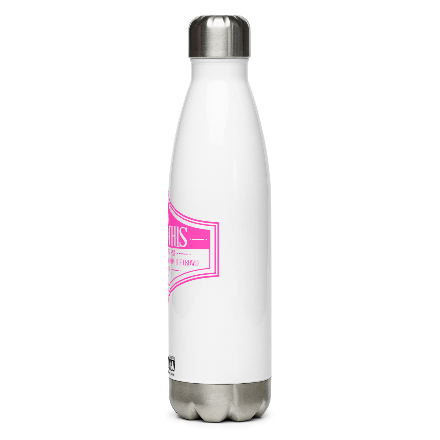 Stainless Water Bottle - "Born for This" - 17 oz