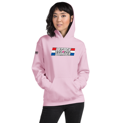 Hoodie - "Legacy Starter w/Pink Star" - Many Sizes & Color