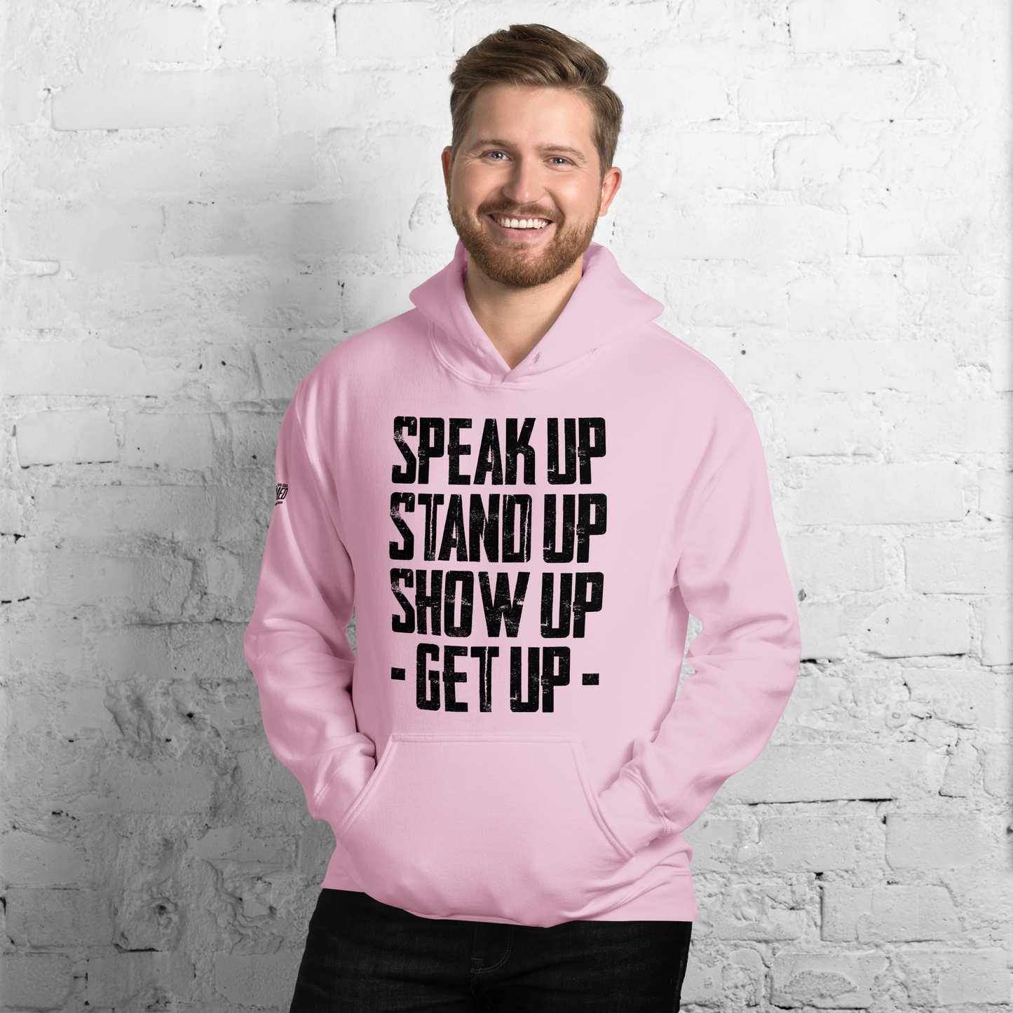 Hoodie - "Stand Up... Get Up!"