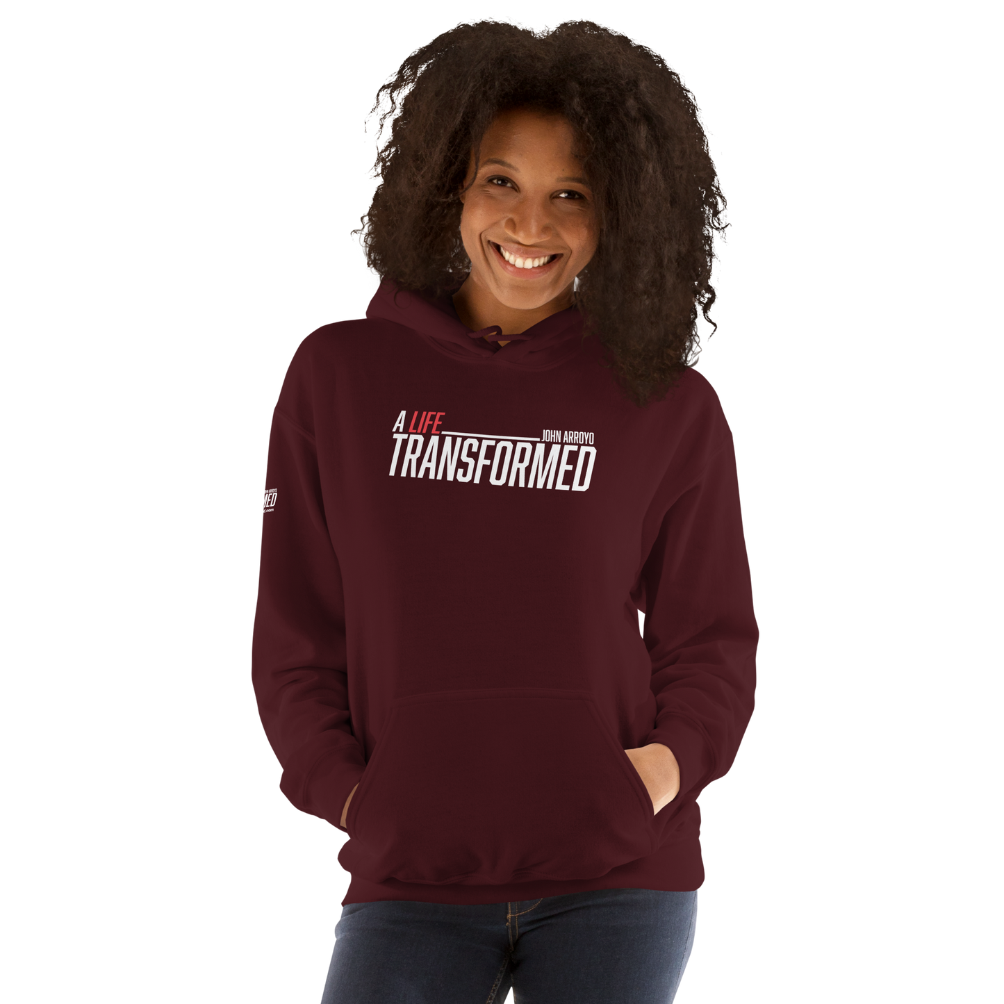 Hoodie - "A Life Transformed" - Many Sizes & Colors