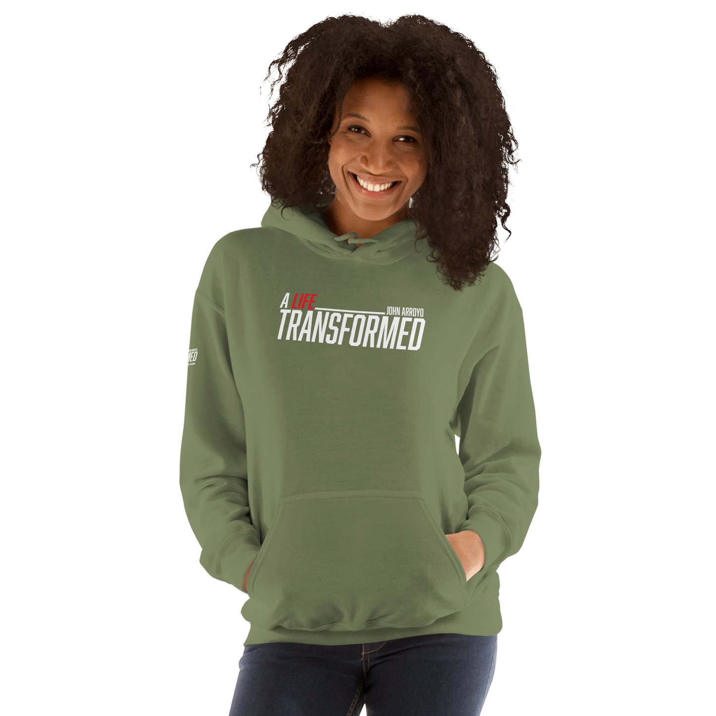 Hoodie - "A Life Transformed" - Many Sizes & Colors