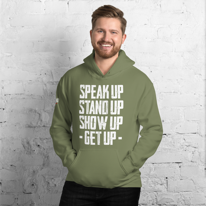 Hoodie - "Stand Up... Get Up!"