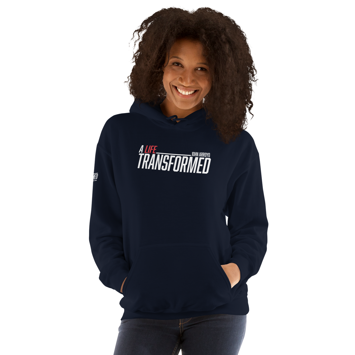 Hoodie - "A Life Transformed" - Many Sizes & Colors