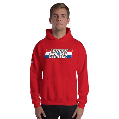 Hoodie - "Legacy Starter w/Blue Star" - Many Sizes & Colors