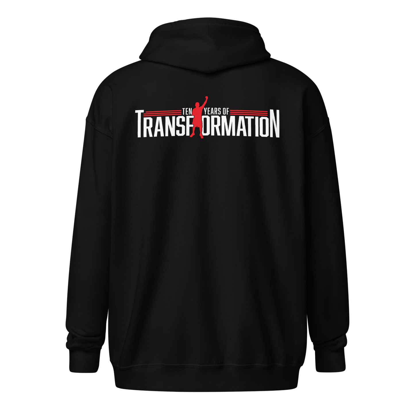 Zip Hoodie - "Ten Years of Transformation"