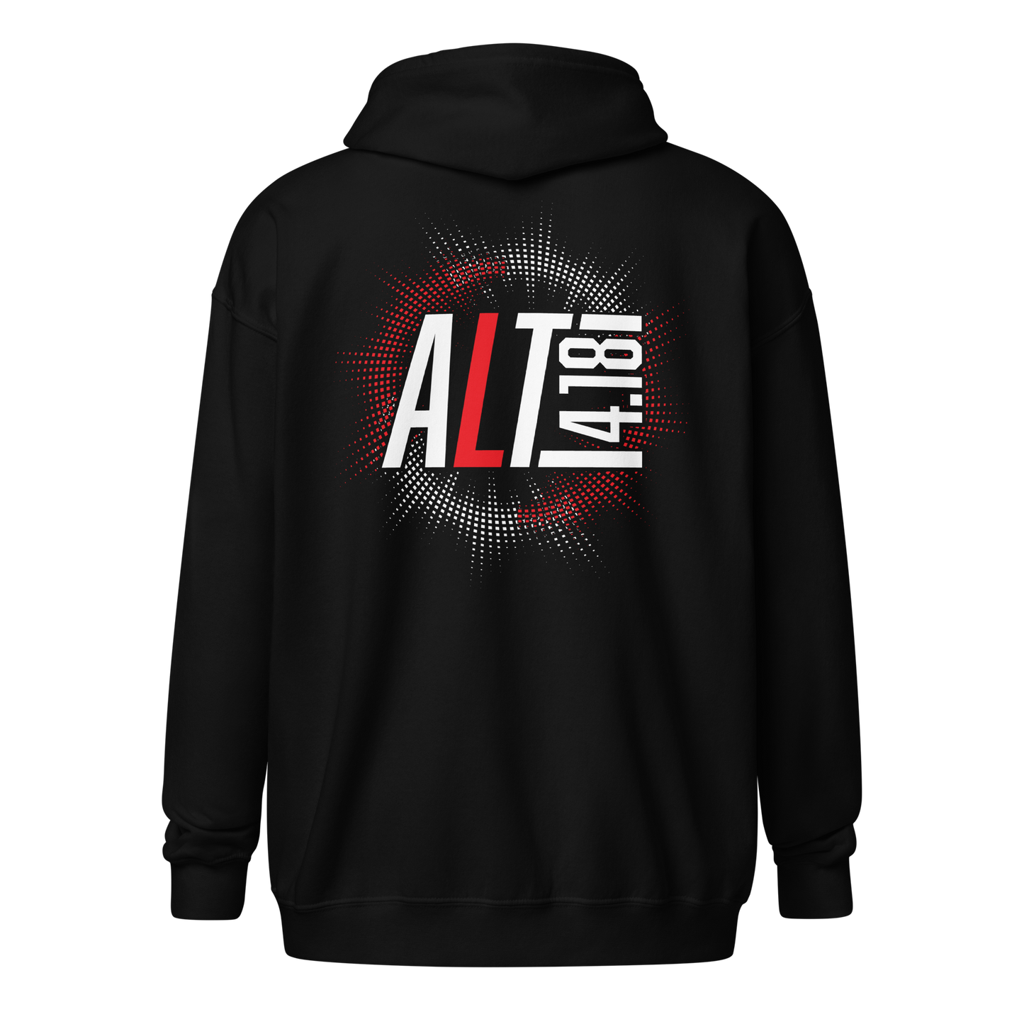 Zip Hoodie - "ALT 4:18 Burst"