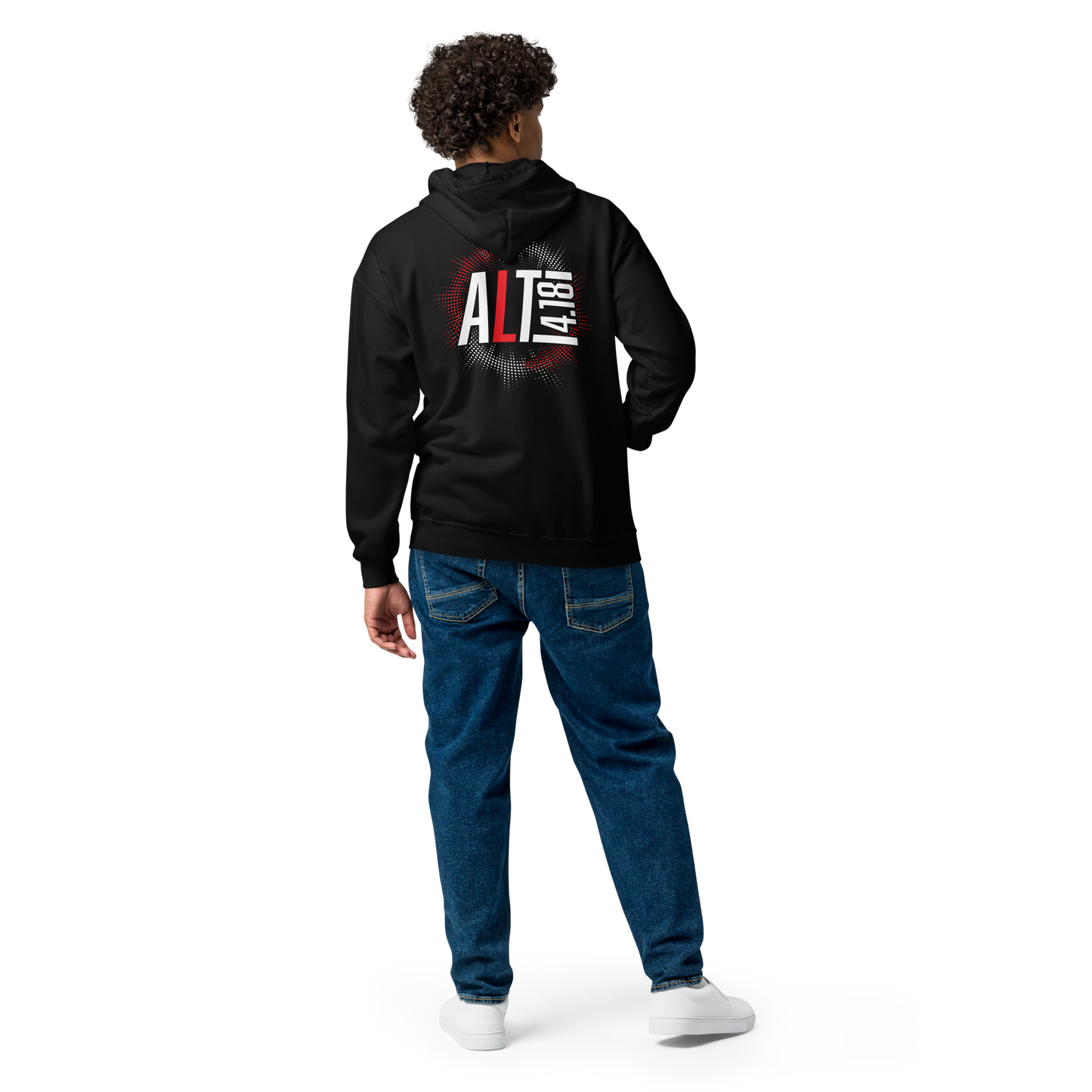Zip Hoodie "ALT 4:18 - Burst"