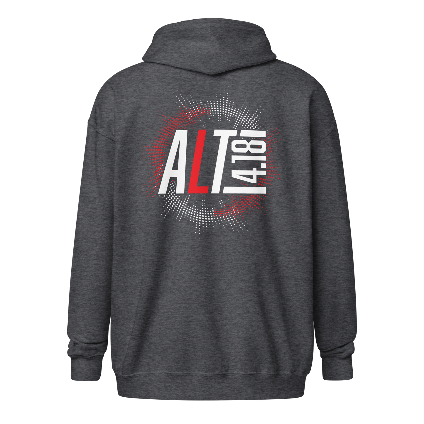Zip Hoodie - "ALT 4:18 Burst"