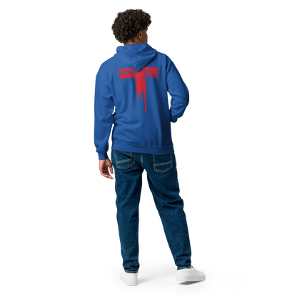 Zip Hoodie - "Washed in the Blood"