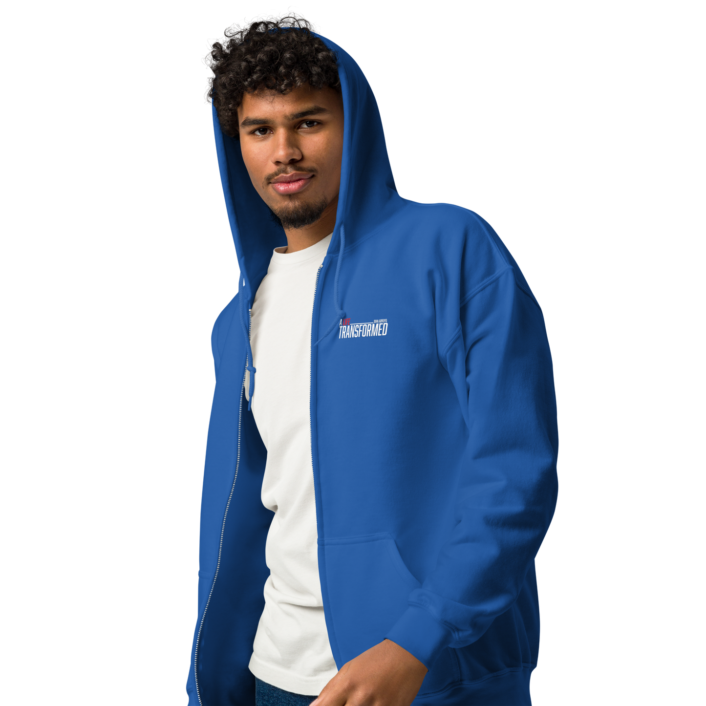 Zip Hoodie - "Legacy Starter - w/Blue Star" - Many Sizes & Colors