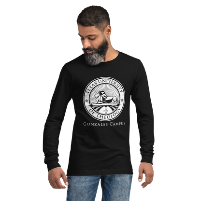 Long Sleeve Tee - TXUT Gonzales "Shield"