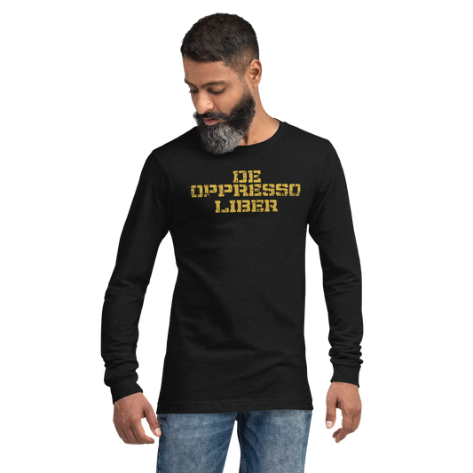 Long Sleeve Tee - "Free The Oppressed - Many Sizes & Colors