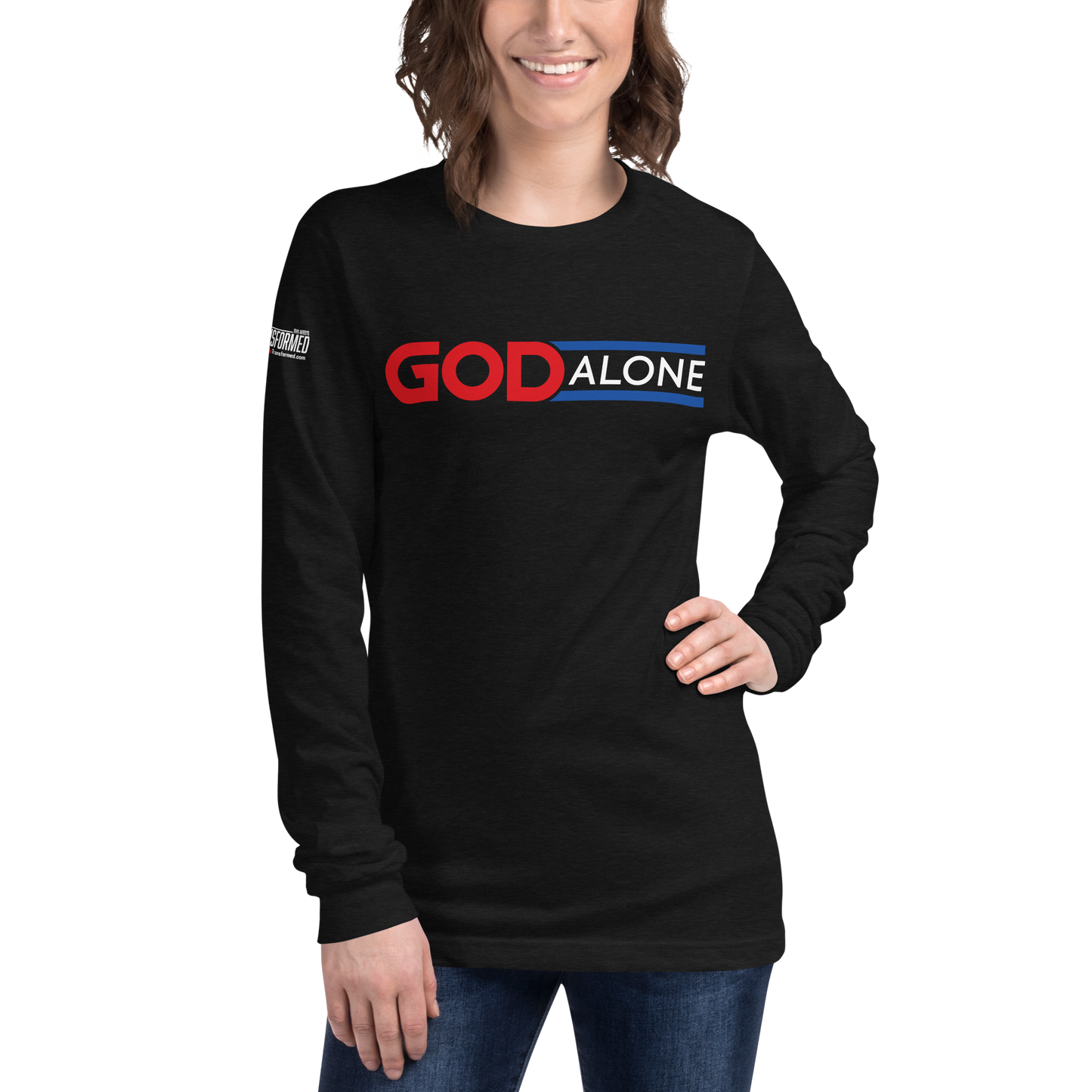 Long Sleeve Tee - "God Alone"