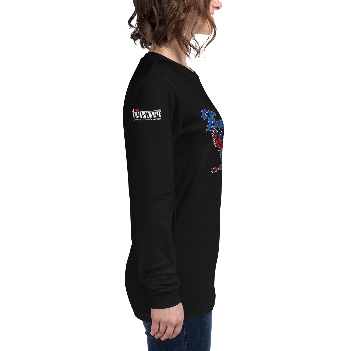 Long Sleeve Tee - ""Freedom - God - Country Legacy"