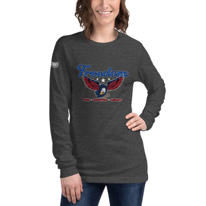 Long Sleeve Tee - ""Freedom - God - Country Legacy"