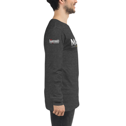 Long Sleeve Tee - "Man Up"