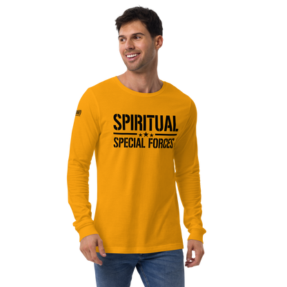 Long Sleeve Tee - "Spiritual Special Forces" - Many Sizes & Colors
