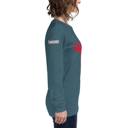 Long Sleeve Tee - "Washed in the Blood"