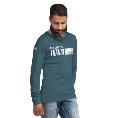 Long Sleeve Tee - "My Life is Transformed"