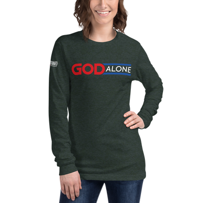 Long Sleeve Tee - "God Alone"