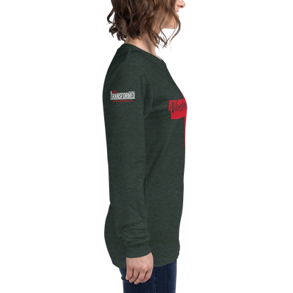 Long Sleeve Tee - "Washed in the Blood"