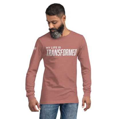 Long Sleeve Tee - "My Life is Transformed"