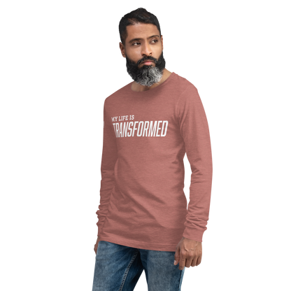 Long Sleeve Tee - "My Life is Transformed"