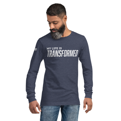 Long Sleeve Tee - "My Life is Transformed"