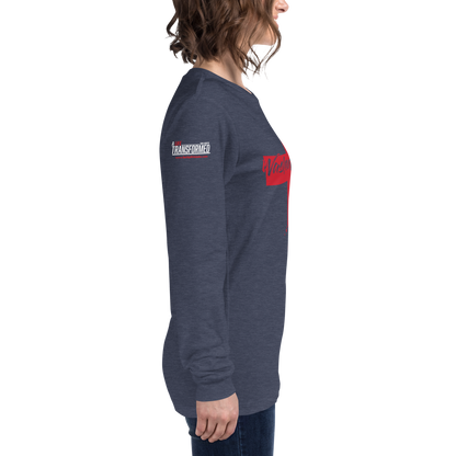 Long Sleeve Tee - "Washed in the Blood"