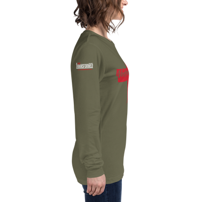 Long Sleeve Tee - "Washed in the Blood"