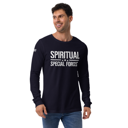 Long Sleeve Tee - "Spiritual Special Forces" - Many Sizes & Colors