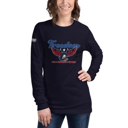 Long Sleeve Tee - ""Freedom - God - Country Legacy"