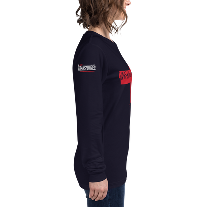 Long Sleeve Tee - "Washed in the Blood"