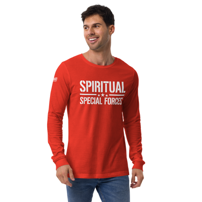Long Sleeve Tee - "Spiritual Special Forces" - Many Sizes & Colors