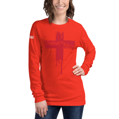 Long Sleeve Tee - "Washed in the Blood"