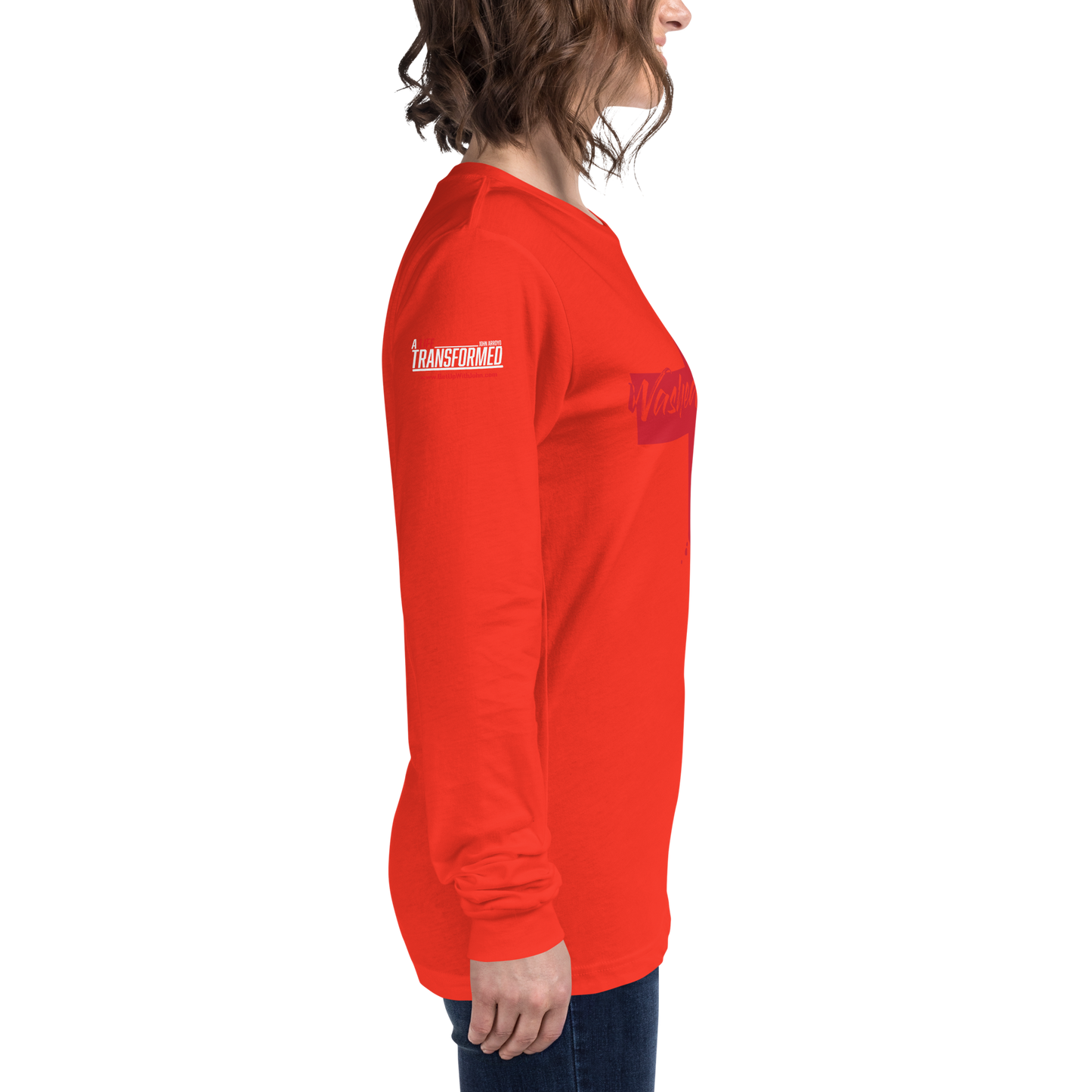 Long Sleeve Tee - "Washed in the Blood"