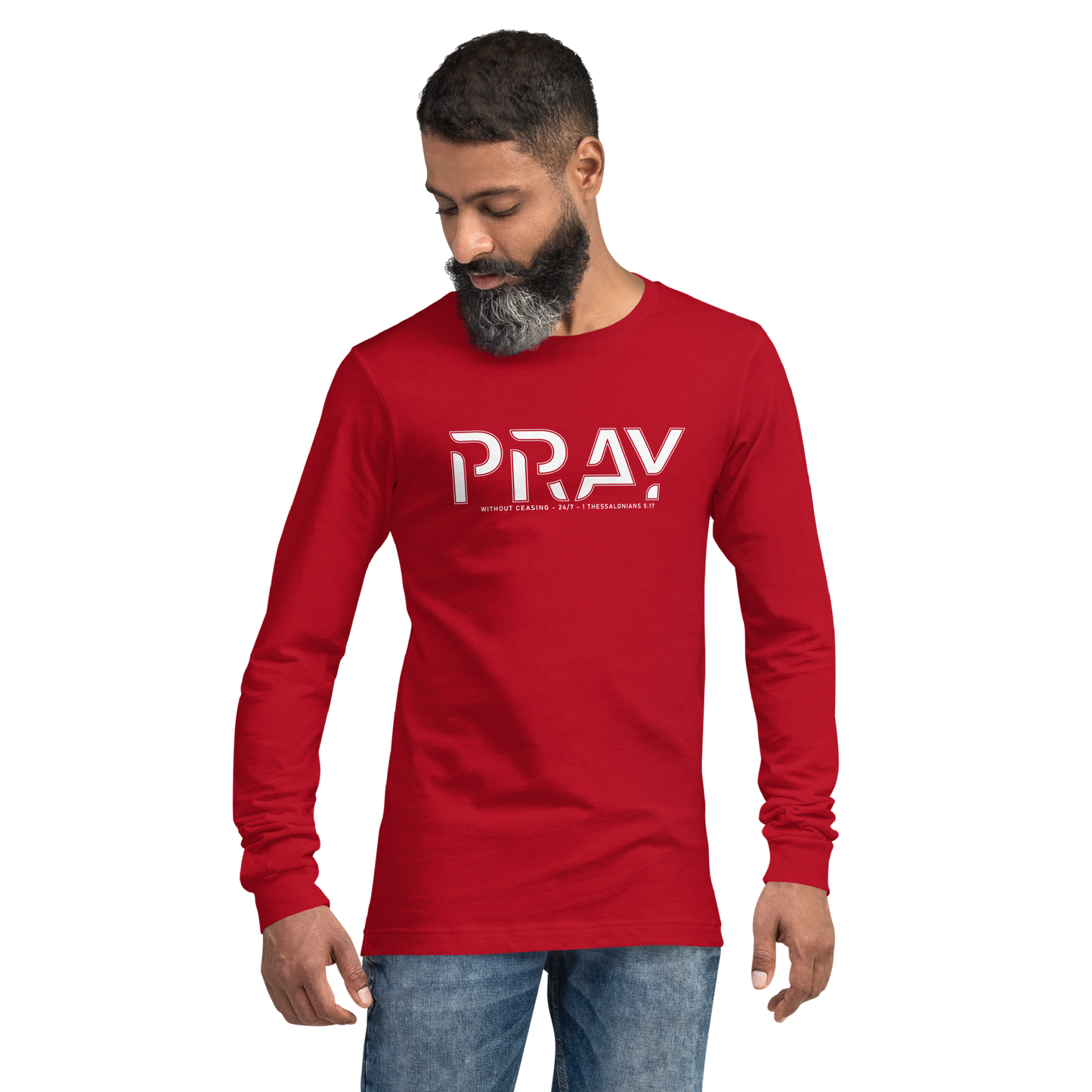 Long Sleeve Tee - TXUT San Antonio "PRAY"