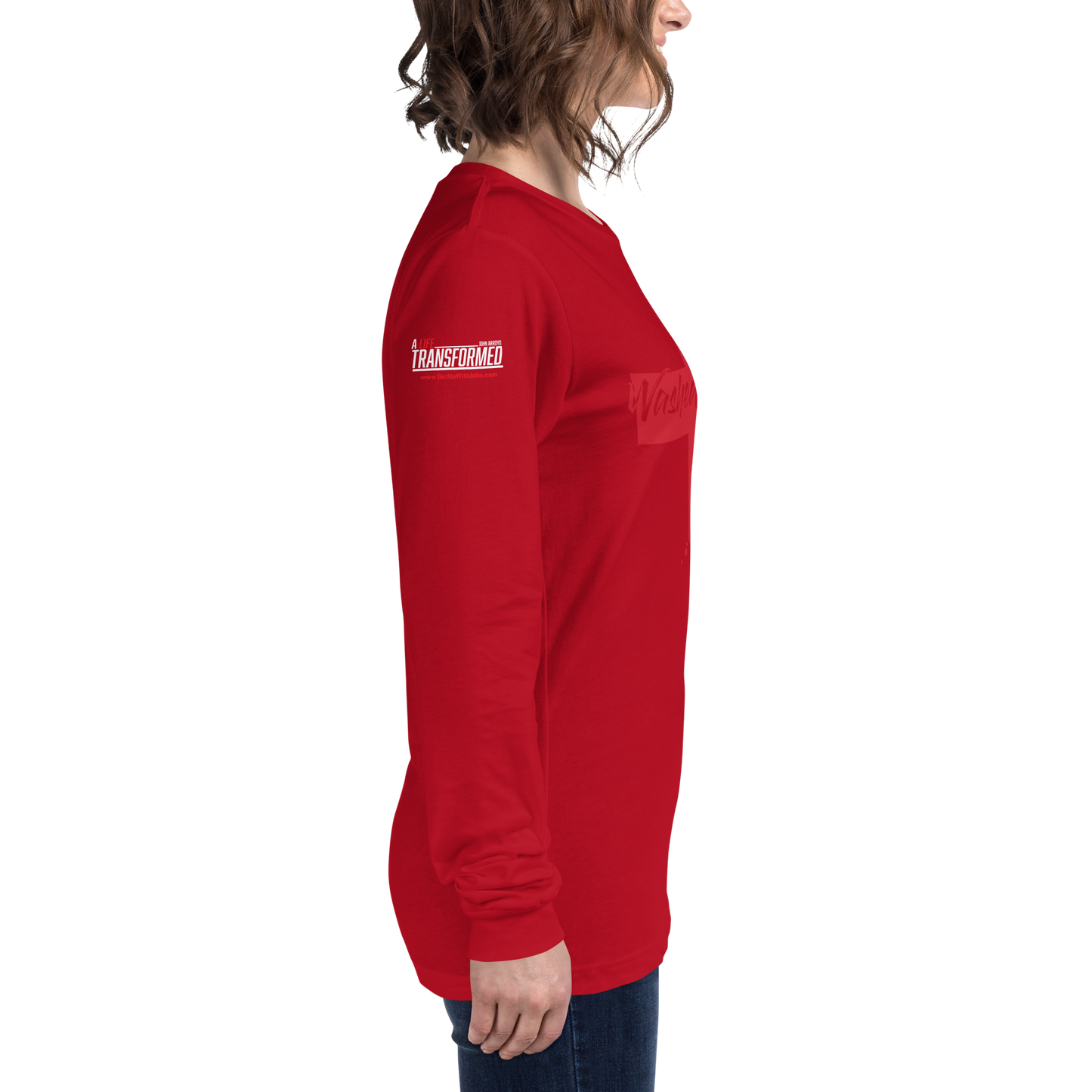 Long Sleeve Tee - "Washed in the Blood"