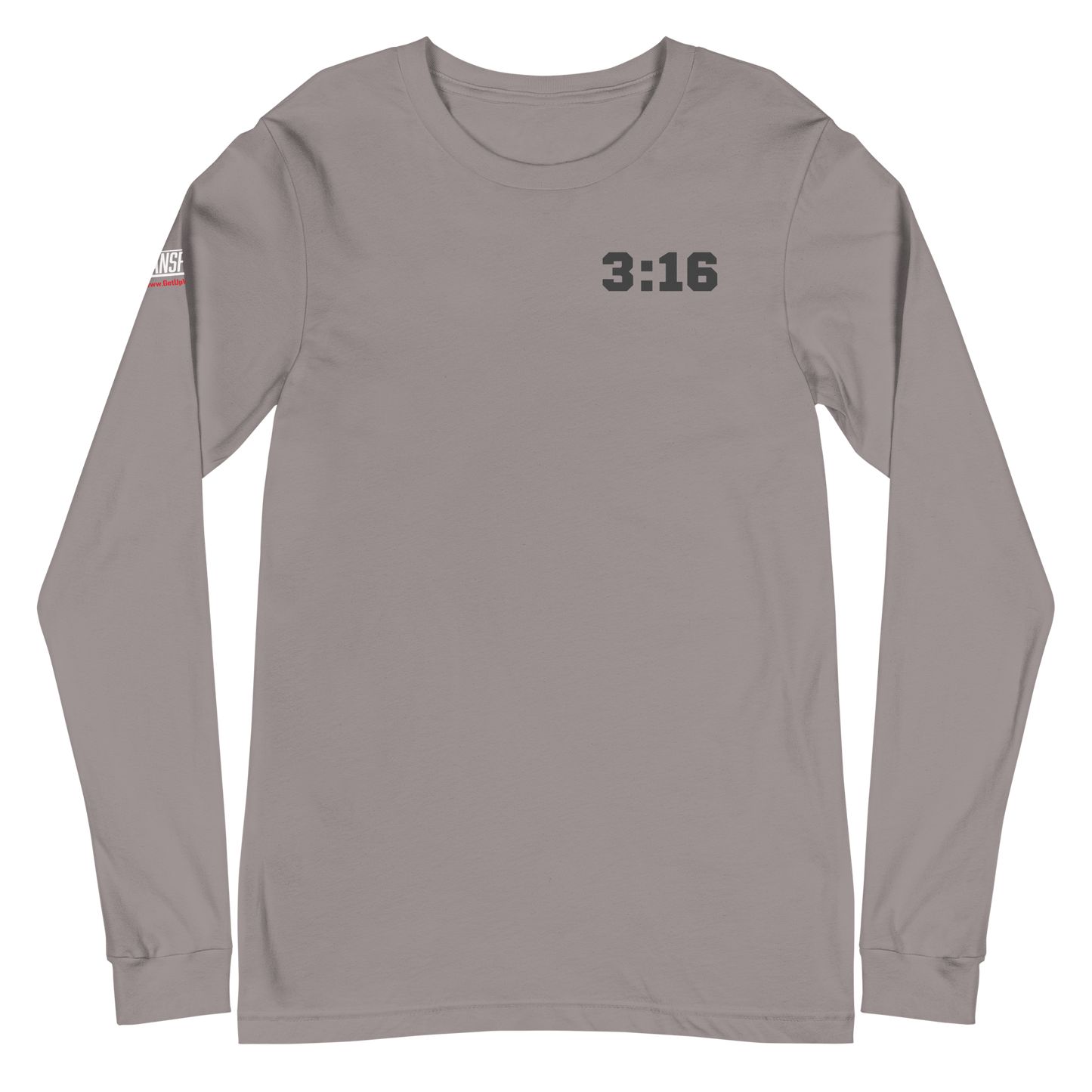 Long Sleeve Tee - "Scripture Theme - 3:16 " - Many Sizes & Colors