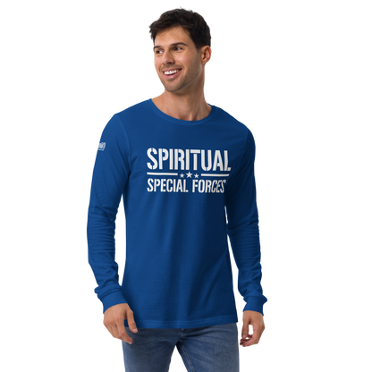 Long Sleeve Tee - "Spiritual Special Forces" - Many Sizes & Colors