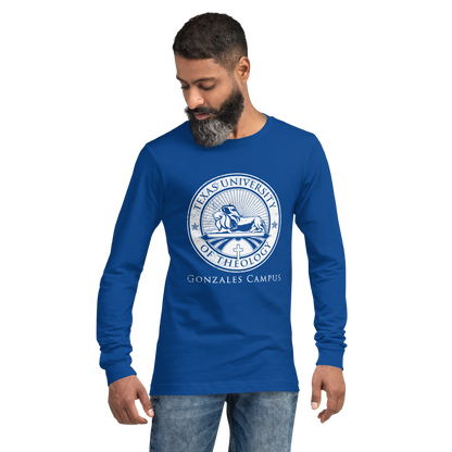 Long Sleeve Tee - TXUT Gonzales "Shield"